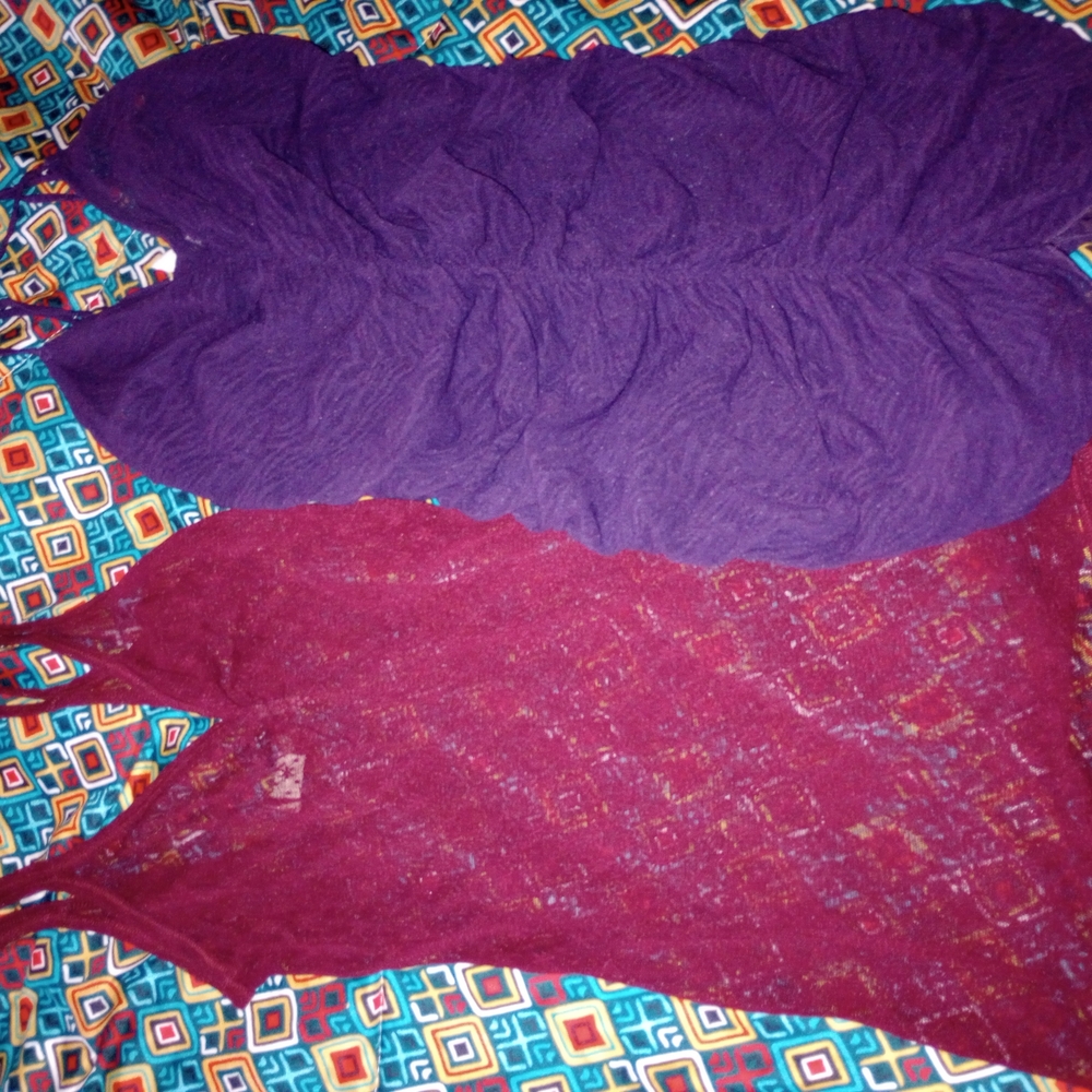 2 Free People Cami Hollister Tank Top Lot S Vintage Y2K